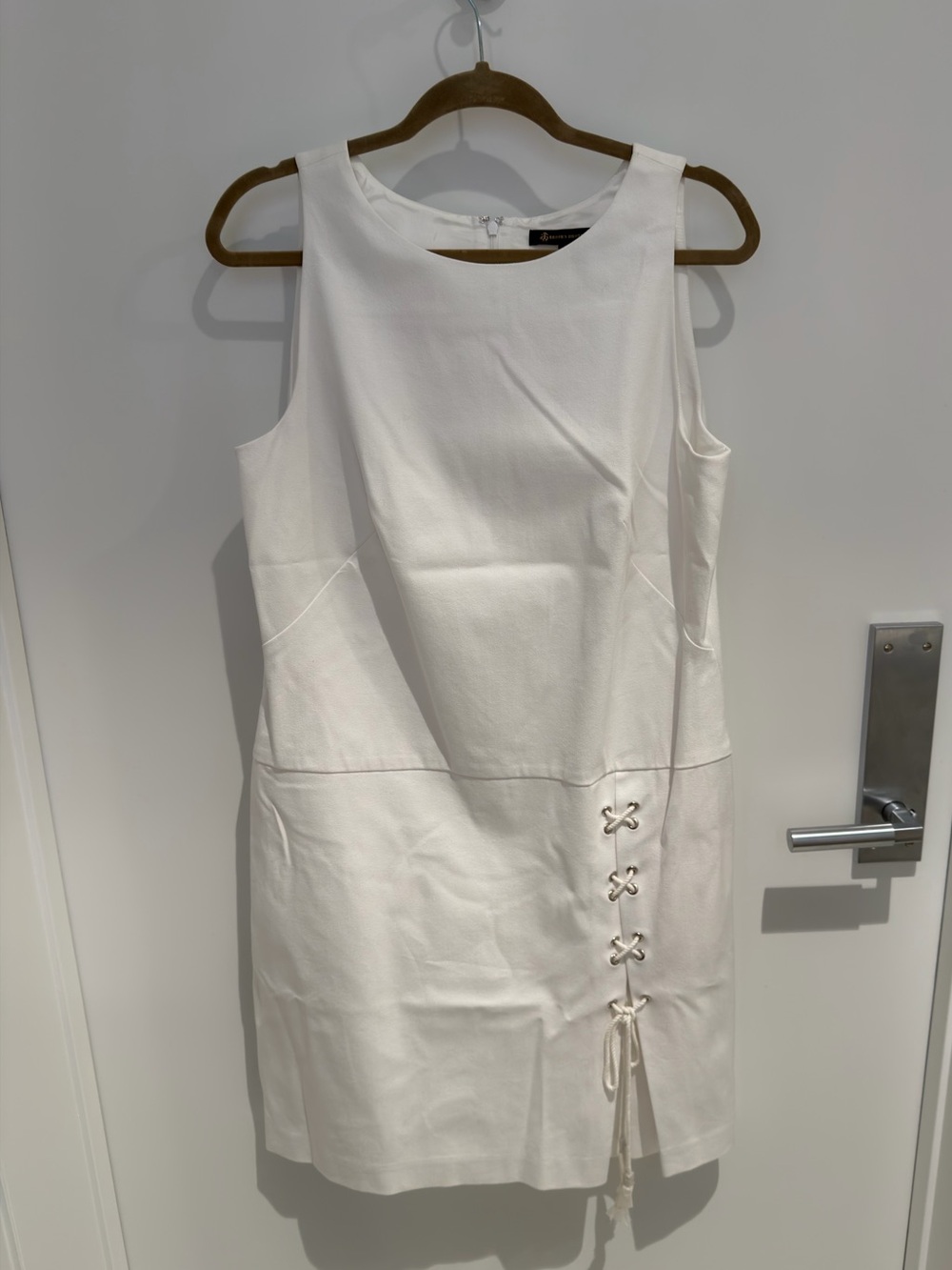 NEW Brooks Brothers White Cotton Dress